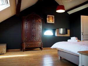 Postel nebo postele na pokoji v ubytování Hotel Vorsen