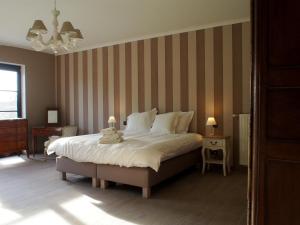 Postel nebo postele na pokoji v ubytování Hotel Vorsen