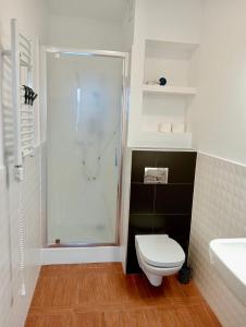 Koupelna v ubytování Willa Montis