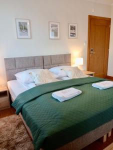 Postel nebo postele na pokoji v ubytování Willa Montis + 26 fotografií