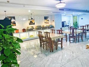 Εστιατόριο ή άλλο μέρος για φαγητό στο GreenTree Inn Shanghai Fengxian District Xiaotang Metro Station
