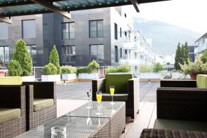Üldine mäevaade või majutusasutusest Hotel Buchserhof pildistatud vaade