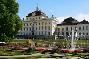 En have udenfor Fewo Weitsicht