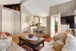 Køkken eller tekøkken på Bekkeblom, family cabin with extension in Hafjell + 32 billeder