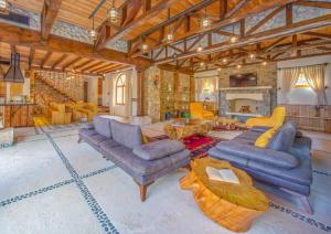 Et opholdsområde på Private Island-Style Ultra Luxury Villa Estate