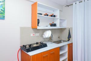 Køkken eller tekøkken på Tsavo apartment