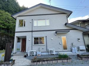 Bygningen som pensionatet ligger i