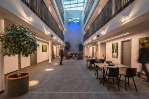 アッシュハイムにあるGolden Ball, Exclusive Serviced Apartments Munichの廊下