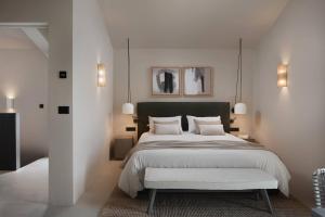 Postel nebo postele na pokoji v ubytování Villa Nija + 17 fotografií