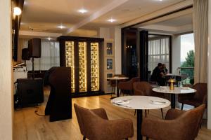 Posezení v ubytování Mpilo Boutique Hotel