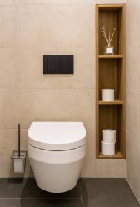 Phòng tắm tại Hochthron Suites