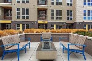 Bygningen som lejlighedshotellet ligger i