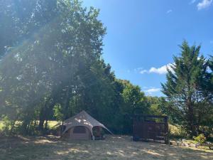 Příroda nedaleko luxury tent