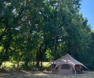 Příroda nedaleko luxury tent