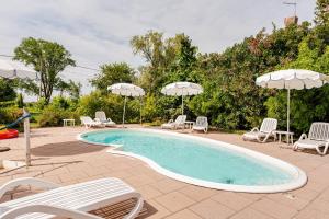 Swimmingpoolen hos eller tæt på Alloggio immerso nella Laguna