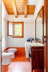 Et badeværelse på Alloggio immerso nella Laguna + 43 billeder