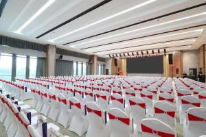 Konferenční prostory v ubytování Zhuhai Hongsanyi Hotel
