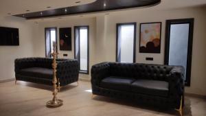 Posezení v ubytování Sivashree Residency + 12 fotografií