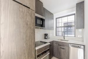 Køkken eller tekøkken på Blueground Brooklyn Heights view nr Brooklyn Bridge NYC-1962