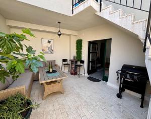 En balkon eller terrasse på Casa Brullevi - villa u staroj jezgri s pogledom na more