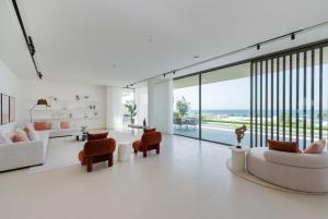 Khu vực ghế ngồi tại Ajman Villa, Exclusive 21 Al Zorah - Mint Stay