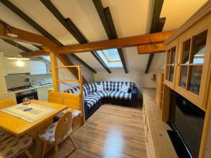 Kuchyň nebo kuchyňský kout v ubytování Villetta rifugio tra i larici