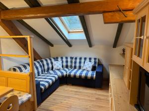 Posezení v ubytování Villetta rifugio tra i larici