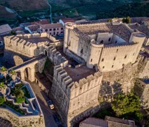 an aerial view of a large castle at ALMAR HOLIDAY - Crotone in Crotone
