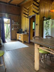 Køkken eller tekøkken på CASINHA de MADEIRA ACONCHEGANTE