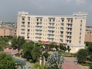 Bygningen som lejligheden ligger i