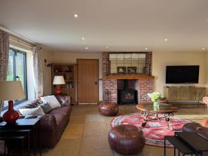 Et tv og/eller underholdning på Rosehaven House at Pudleston Court