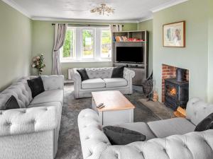 Posezení v ubytování Cross Keys Farm