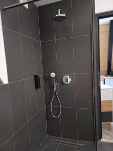 Koupelna v ubytování A frame Alba Iulia