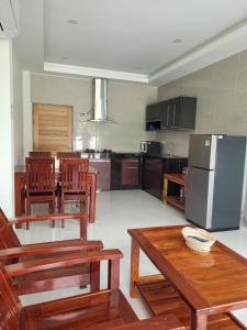 Nhà bếp/bếp nhỏ tại Yangyai Tree Villa