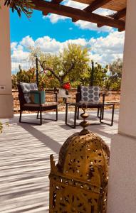 Μπαλκόνι ή βεράντα στο Dimora San Michele