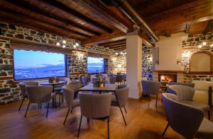 Posezení v ubytování Enastron