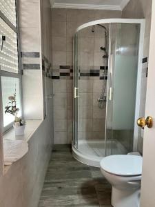 Ένα μπάνιο στο Hostal Andalucia de Arcos