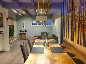 Køkken eller tekøkken på Ferienhaus Hofmeyer