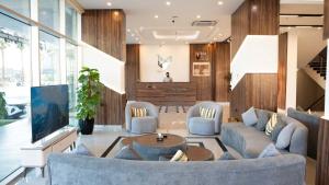 Posezení v ubytování Erbil Platinum Hotel