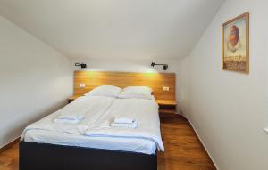 Giường trong phòng chung tại 2 Bedroom Nice Apartment In Rab