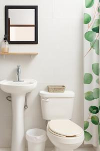 Koupelna v ubytování Hospedaje Aldana - Posada SOL en zona natural + 2 fotografie