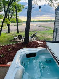 Naturlandskabet i nærheden af feriehuset