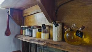 Kuchyň nebo kuchyňský kout v ubytování Kuća od slame PANONSKI MORNAR