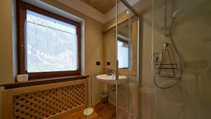 Koupelna v ubytování Sappada Family Apartments