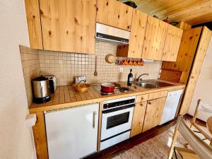 Køkken eller tekøkken på 21 8s Beautiful apartment 4 peoples