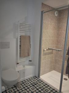 Et badeværelse på Résidence Domitys Les Cristaux