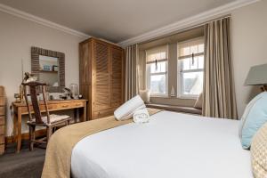 Postel nebo postele na pokoji v ubytování Main Street No 115 - Lower Largo