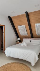 Llit o llits en una habitació de Zer House