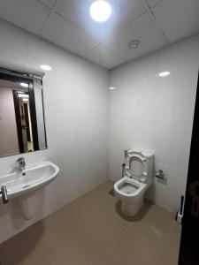 Koupelna v ubytování Mazaya VIP Stay