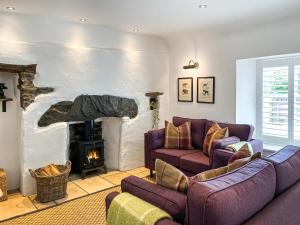 Posezení v ubytování Bruce Cottage